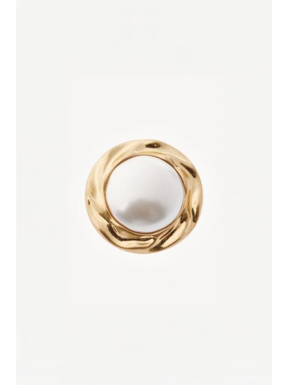 ZARA WILLY CHAVARRIA X ZARA MAXI PEARL EARRINGS - Picture 4 of 4